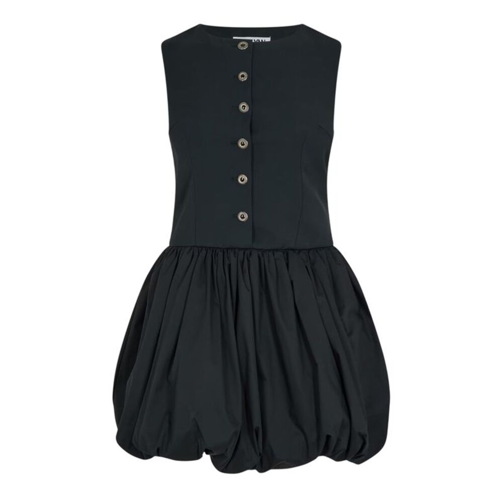 AmyLynn Womens/Ladies Crew Neck Sleeveless Mini Dress / Black